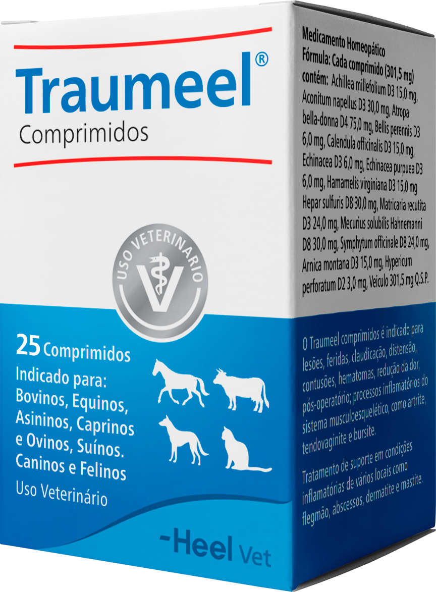 Traumeel Heel Vet - 25 Comprimidos