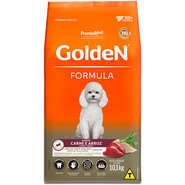 Ração Seca Golden Formula para Cães Adultos Raça Pequena sabor Carne e Arroz - 10,1Kg