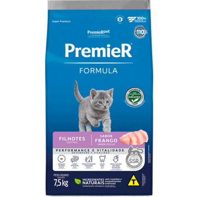 Ração Seca Premier Pet Formula para Gatos Filhotes sabor Frango