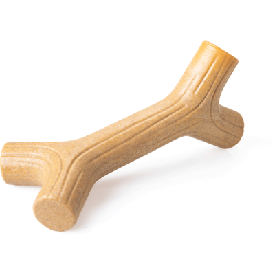 Brinquedo Mordedor Ecoa Graveto Fibra de Bambu para Cães