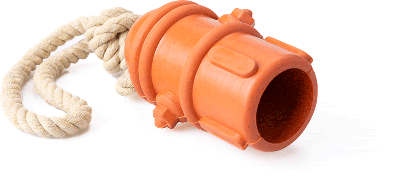 Brinquedo Mordedor Future Pet Hidrante de Borracha Natural com Corda para Cães - Tam. G