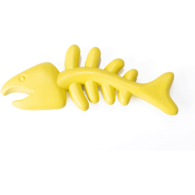 Brinquedo Mordedor Ecoa Espinha de Peixe de Fibra de Coco para Cães