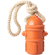 Brinquedo Mordedor Future Pet Hidrante de Borracha Natural com Corda para Cães - Tam. G