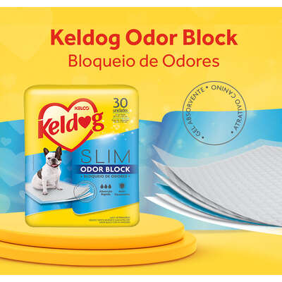 Tapete Higiênico Kelco Keldog Slim Ultra Dry Odor Block