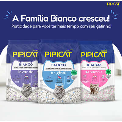 Granulado Sanitário Pipicat Bianco Sensitive