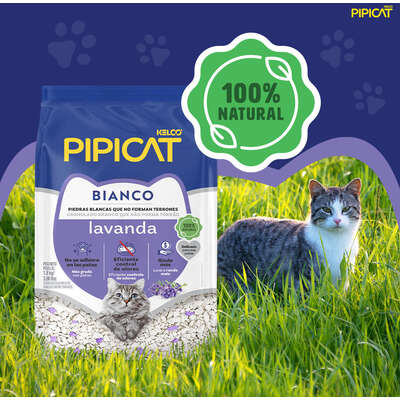 Granulado Sanitário Pipicat Bianco Lavanda
