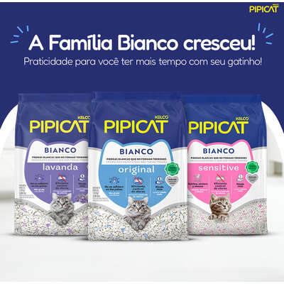 Granulado Sanitário Pipicat Bianco Lavanda