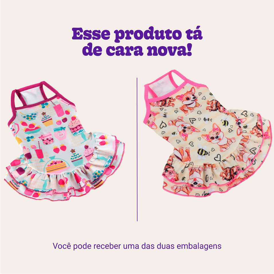 Vestido Flórida Rosa - Tam. 00