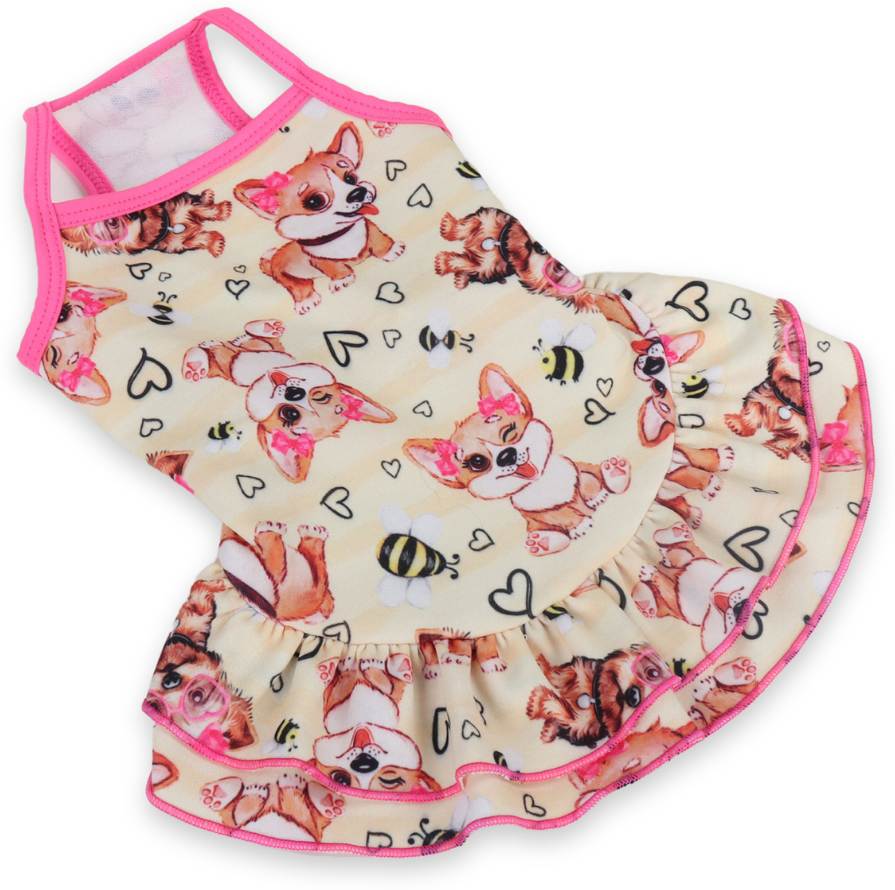 Vestido Flórida Rosa - Tam. 00