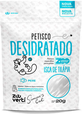 Petisco Papapets Simon's Cat Peixe para Gatos - 20 g