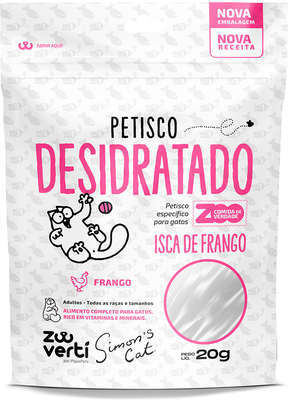 Petisco Papapets Simon's Cat Isca de Frango para Gatos - 20 g