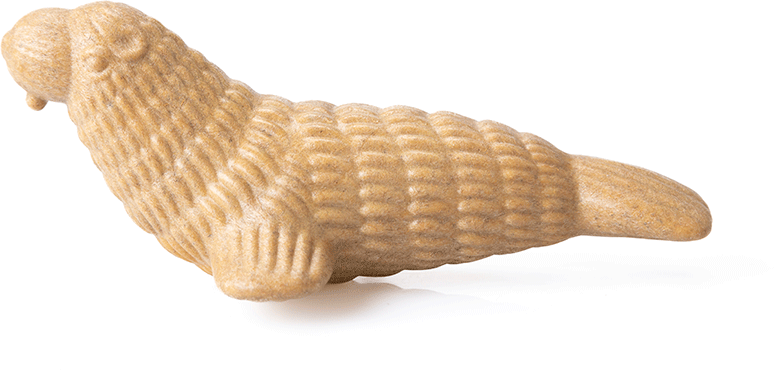 Brinquedo Mordedor Ecoa Foquinha Fibra de Bambu para Cães - Tam. Único