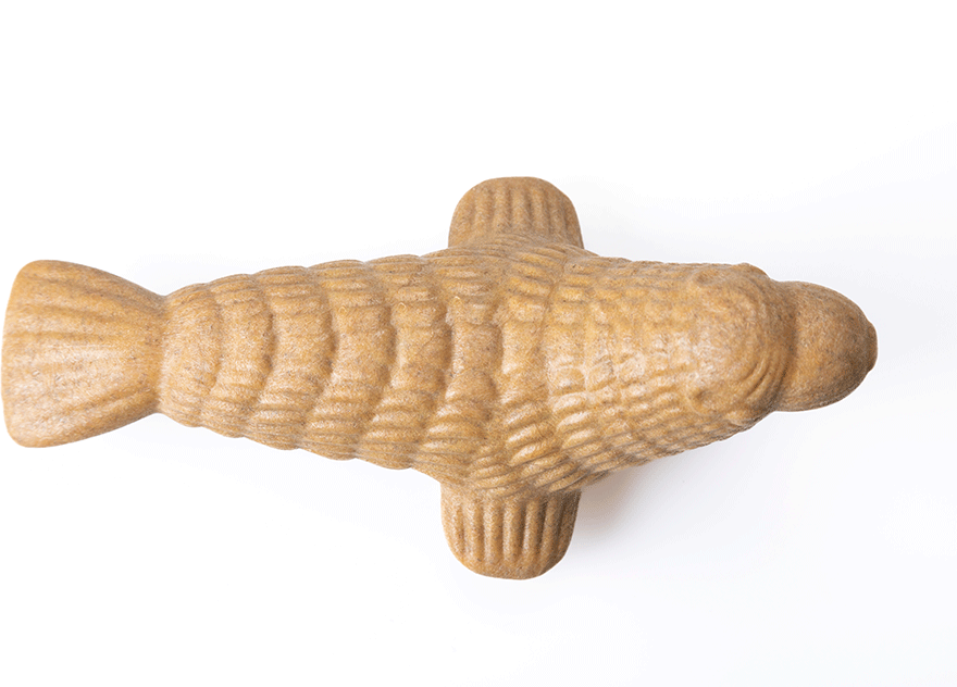 Brinquedo Mordedor Ecoa Foquinha Fibra de Bambu para Cães - Tam. Único