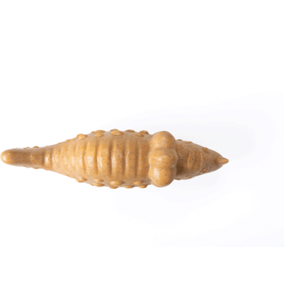 Brinquedo Mordedor Ecoa Triceratops Fibra de Bambu para Cães