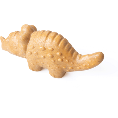 Brinquedo Mordedor Ecoa Triceratops Fibra de Bambu para Cães