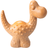 Brinquedo Mordedor Ecoa Dino Fibra de Bambu para Cães - Tam. Único