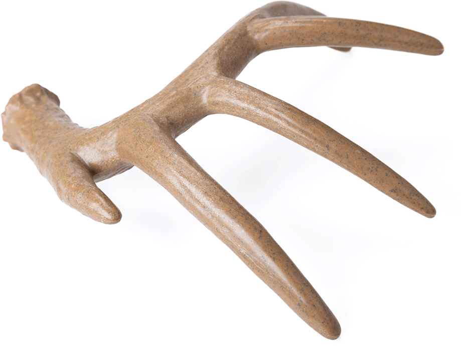 Brinquedo Mordedor Ecoa Chifre de Fibra de Coco para Cães - Tam. Único