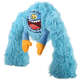 Brinquedo Pelúcia 2 em 1 Qmonster King Kong Super Braços Azul para Cães”