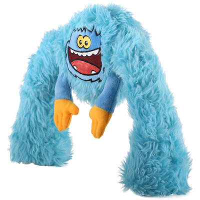 Brinquedo Pelúcia 2 em 1 Qmonster King Kong Super Braços Azul para Cães”