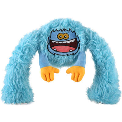 Brinquedo Pelúcia 2 em 1 Qmonster King Kong Super Braços Azul para Cães”
