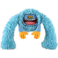 Brinquedo Pelúcia 2 em 1 Qmonster King Kong Super Braços Azul para Cães - Tam. Único
