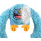 Brinquedo Pelúcia 2 em 1 Qmonster King Kong Super Braços Azul para Cães”