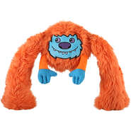 Brinquedo Pelúcia 2 em 1 Qmonster King Kong Super Braços Laranja para Cães - Tam. Único