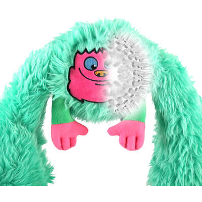 Brinquedo Pelúcia 2 em 1 Qmonster King Kong Super Braços Verde para Cães