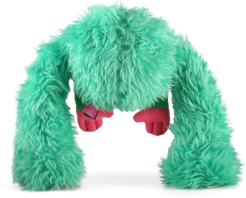 Brinquedo Pelúcia 2 em 1 Qmonster King Kong Super Braços Verde para Cães - Tam. Único