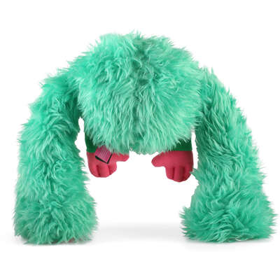 Brinquedo Pelúcia 2 em 1 Qmonster King Kong Super Braços Verde para Cães