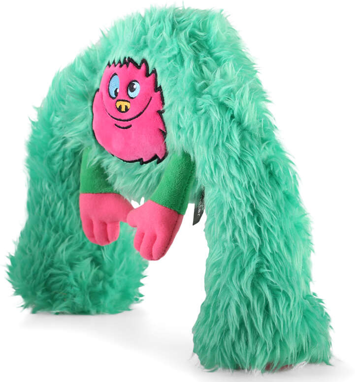 Brinquedo Pelúcia 2 em 1 Qmonster King Kong Super Braços Verde para Cães - Tam. Único
