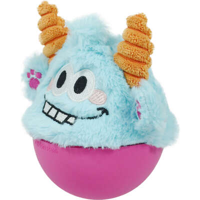 Brinquedo Pelúcia Qmonster Little Monster João Bobo Azul para Cães