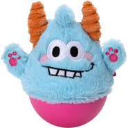 Brinquedo Pelúcia Qmonster Little Monster João Bobo Azul para Cães - Tam. Único