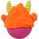 Brinquedo Pelúcia Qmonster Little Monster João Bobo Laranja para Cães
