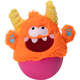 Brinquedo Pelúcia Qmonster Little Monster João Bobo Laranja para Cães