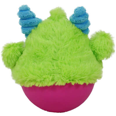 Brinquedo Pelúcia Qmonster Little Monster João Bobo Verde para Cães