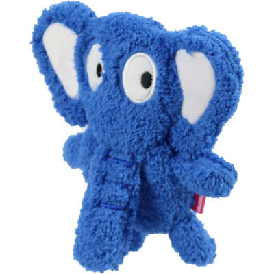 Brinquedo Pelúcia Qmonster Festa Peluda Elefante Azul para Cães