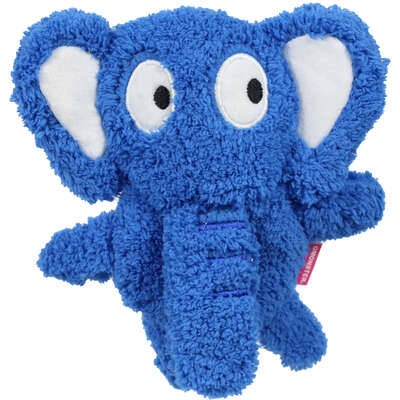 Brinquedo Pelúcia Qmonster Festa Peluda Elefante Azul para Cães