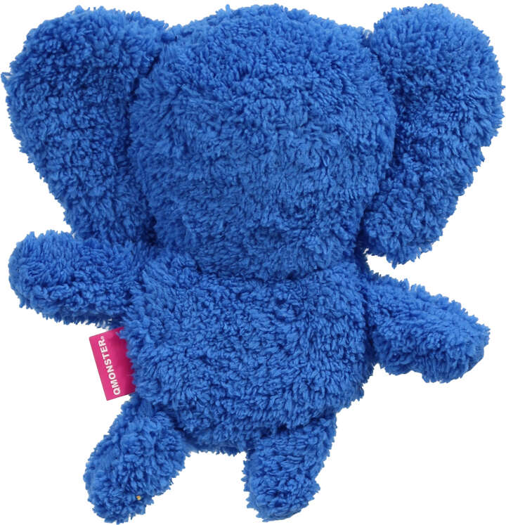 Brinquedo Pelúcia Qmonster Festa Peluda Elefante Azul para Cães - Tam. Único