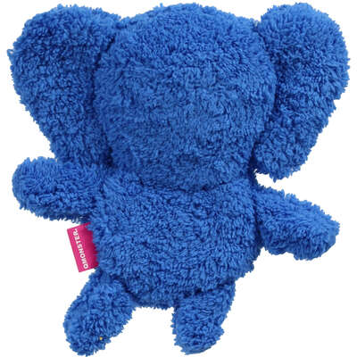 Brinquedo Pelúcia Qmonster Festa Peluda Elefante Azul para Cães