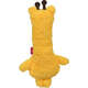 Brinquedo Pelúcia Qmonster Festa Peluda Girafa Amarela para Cães