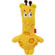 Brinquedo Pelúcia Qmonster Festa Peluda Girafa Amarela para Cães