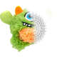 Brinquedo Pelúcia 2 em 1 Qmonster Baby Monster Gen 1 Verde para Cães