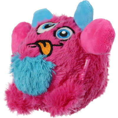 Brinquedo Pelúcia 2 em 1 Qmonster Baby Monster Gen 1 Rosa para Cães