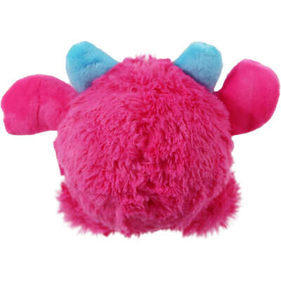 Brinquedo Pelúcia 2 em 1 Qmonster Baby Monster Gen 1 Rosa para Cães