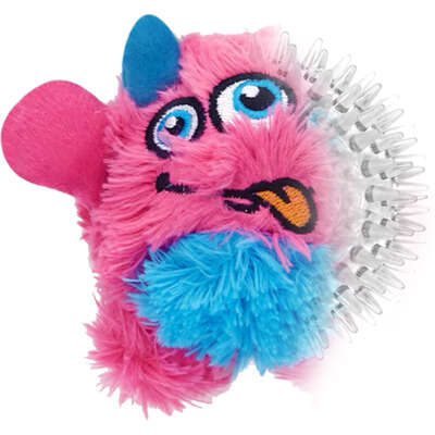 Brinquedo Pelúcia 2 em 1 Qmonster Baby Monster Gen 1 Rosa para Cães