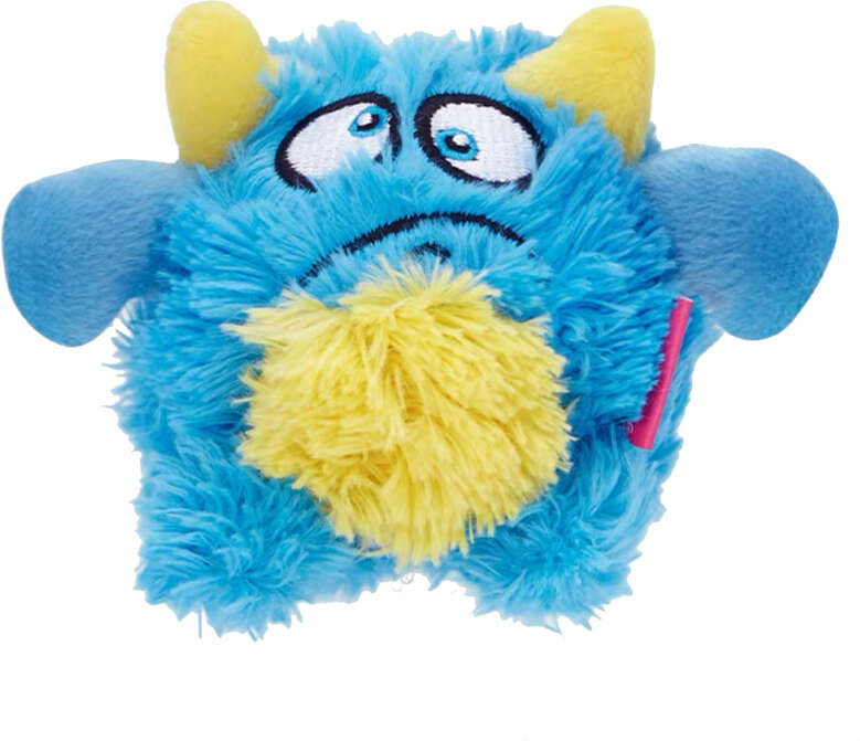Brinquedo Pelúcia 2 em 1 Qmonster Baby Monster Gen 1 Azul para Cães - Tam. G