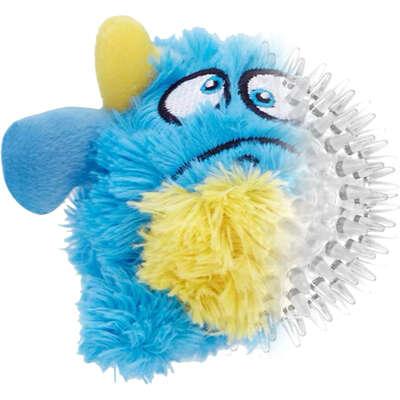 Brinquedo Pelúcia 2 em 1 Qmonster Baby Monster Gen 1 Azul para Cães