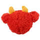 Brinquedo Pelúcia 2 em 1 Qmonster Baby Ciclope Vermelho para Cães
