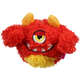 Brinquedo Pelúcia 2 em 1 Qmonster Baby Ciclope Vermelho para Cães